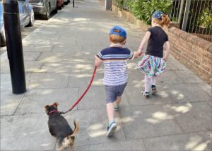 オーペア留学中の様子